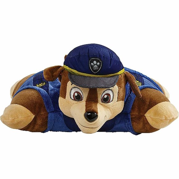 NEW Pillow Pet Paw Patrol Dog "Chase" 16" Blue - Picture 2 of 12